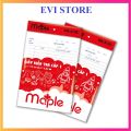 Giấy kiểm tra ô ly Mc.ple 4135 / Giẩy kiểm tra tiểu học Maple dòng kẻ 4 ô ly 2.5x2.5mm, định lượng 100gsm. 