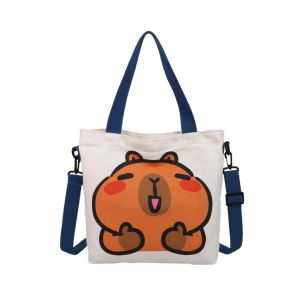 CHAOSON น่ารัก กระเป๋าโท้ตสติช ความจุขนาดใหญ่ ของเล่นการ์ตูน กระเป๋าใต้แขน แบบมินิมอล ง่าย กระเป๋าสะพายไหล่อเนกประสงค์ ผู้หญิง