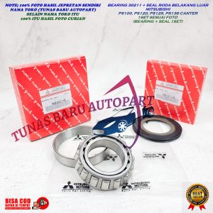 BERING RODA BELAKANG LUAR 30211 + OLI SEAL RODA LUAR PS100 PS120 PS125 PS136 1SET PART MOBIL