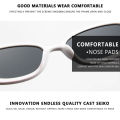 🔥Cc.👍 Fashion Vintage Small Frame Oval Metal Sun Glasses for Men Women Cycling Outdoor Summer Colorful UV4 COD. 