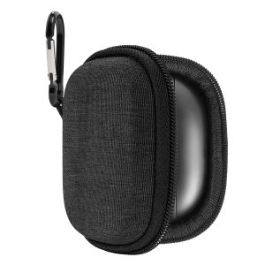 Geekria Shield Earbuds Case Compatible with Beats Solo Buds Studio Buds Studio Buds+ True Wireless Earbud Replacement Hard Shell Travel Carrying Bag (Grey)