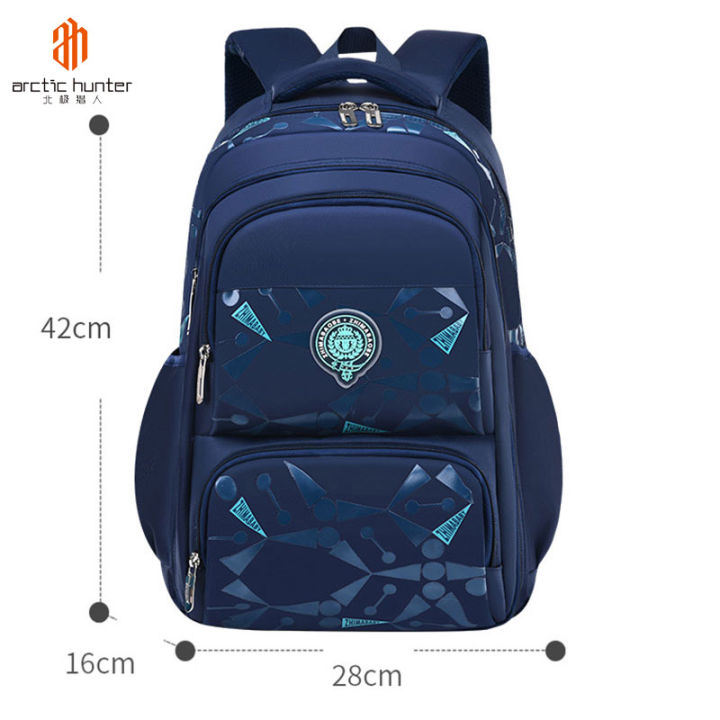 ARCTIC HUNTER cặp học sinh ba lô học sinh túi đi học thêm balo chống gù ...