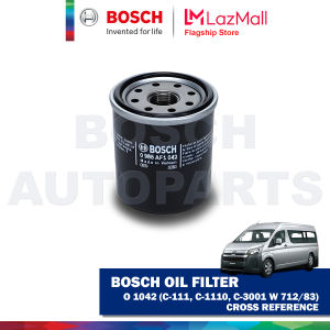 Bosch Oil Filter for Toyota Hiace / Hiace Commuter 2005 - Present O1042 ( C-111 / C-1110 C-3001 W 712/83 )