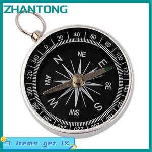 ZHANTONG Stainless Steel Lightweight Emergency Compass Portable Outdoor Survival Compass Tool for Trekking Hiking Camping tool