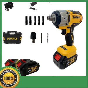 DeWalt Heavy Duty 3-in-1 Impact Wrench – Cordless High Torque with Accessories