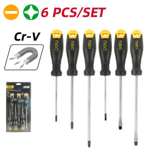 Deli Screwdriver Set / Obeng Set 6 Pcs EDL620006