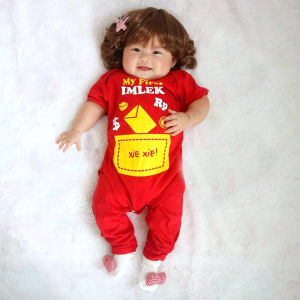 ❣️baju bayi ❣️ jumper bayi model imlek my first imlek❣️