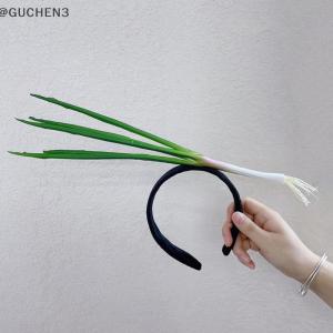 GUCHEN3🦋 Hài hước mô phỏng trái cây rau tóc Hoop bánh mì Cà Rốt chuối hairband tiêu Headband sinh nhật Cosplay Halloween mũ nón