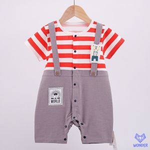 บอดี้สูทเด็ก 0-9 เดือน ผ้าคอตตอน ชุดเด็กแรกเกิด เสื้อผ้าเด็ก เสื้อผ้าเด็กแรกเกิด เสื้อผ้าเด็กอ่อน ผ้านุ่ม newborn ผ้าเด้ง SM134