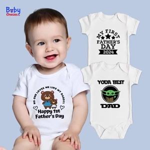 Baby Onesies PH Father’s Day Baby Onesie    I Love Daddy Onesie    My 1st Fathers Day    Gift for Dad