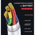 HOT Fast Charging สายชาร์จ USB สำหรับ iPhone 13 1412 11 Pro Max Xs X 8 7 6 6S Plus SE สำหรับ Apple iPad Origin ตะกั่วข้อมูลยาวสายไฟ. 