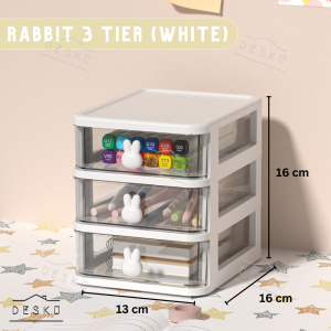 Drawer Desk Organizer Table Cosmetic Organizer Stationery Organizer Stackable Transparent Cosmetic Storage Box 收納盒透明亚克力