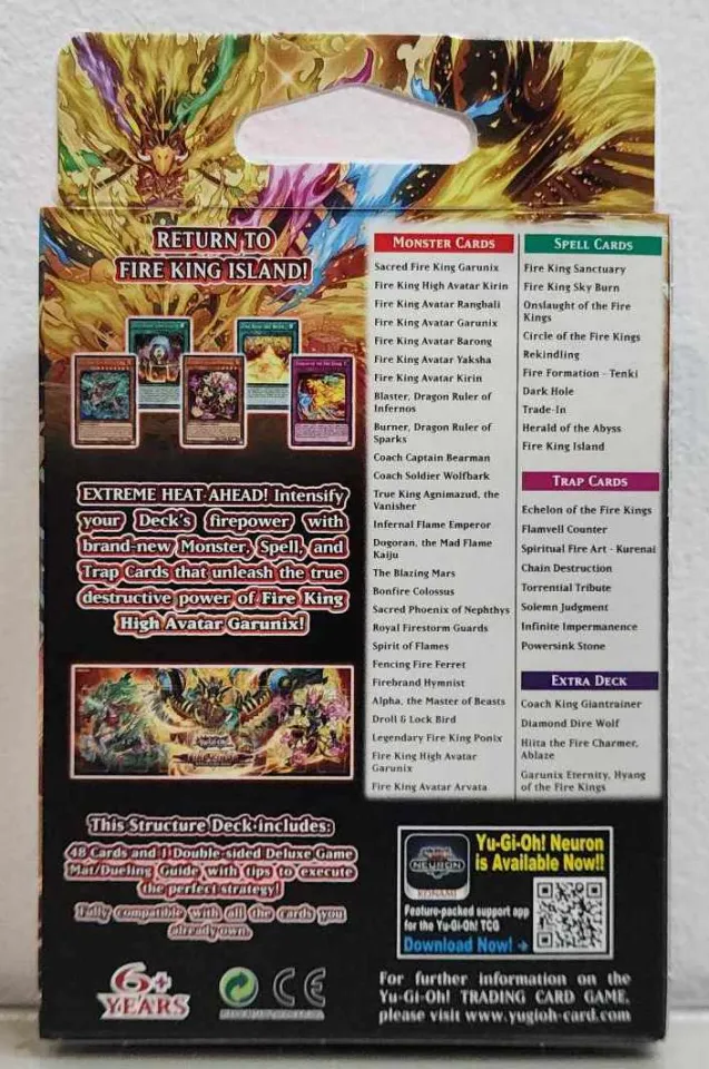 Yu-Gi-Oh! TCG Fire Kings Structure Deck Konami Abstract Strategy Game Konami Yu-Gi-Oh! Trading Card - Lazada | Lazada PH Yu-Gi-Oh! TCG Fire Kings Structure Deck Konami Abstract Strategy Game Konami Yu-Gi-Oh! Trading Card - Lazada | Lazada PH