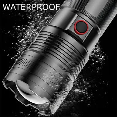 H2S SENTER ZOOM IN OUT B70 2000 LUMENS FLASHLIGHT HS-702 LED LASER USB CHARGER