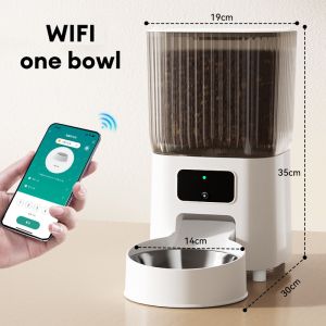 5L / Cat Feeder / Dog Feeder / Pet Feeder / Pet Bowl  Automatic Dispenser With WiFi APP Control Camera Bowl
