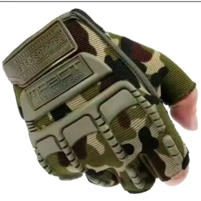 SARUNG TANGAN TACTICAL SEPEDA MOTOR / GLOVES HALF FINGER - NO-89