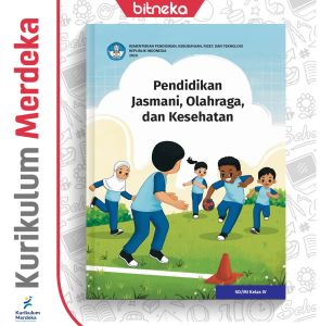 Buku Siswa PJOK New Untuk SD/MI Kelas 4 Kur. Merdeka-Kurmer