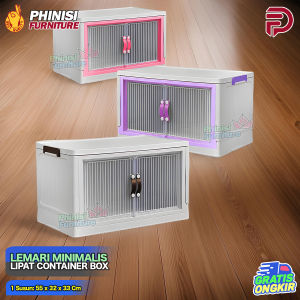 Lemari Lipat Fawsline Container Box Lipat Lemari Susun Plastik Serbaguna Lemari Lipat Furniture