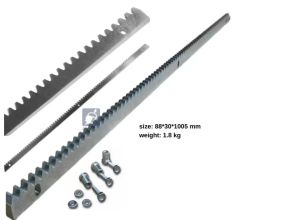 1PCS 1 meter in len gth Steel Toothed Gear Rack for Sliding Gate Opener Closer Motor