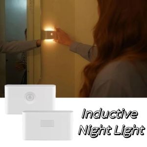 BLESSFUL Battery Powered LED Night Light Dimmable Lighting Waterproof Motion Sensor Night Light Induction Wall Light 3 Modes Wall Lamp Bedroom
