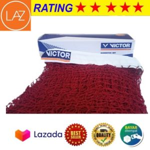 FLASH SALE!!! Net Victor Import - Net Badminton Victor Bagus - Net Victor jaring badminton - Net Murah - Jaring Bulu Tangkis Victor impor - Net Lapangan - Net Bulutangkis
