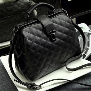 Womens Doctors Bag 2025 Korean-style trendy quilted shoulder bag versatile crossbody handbag available for dropshipping 2025 New