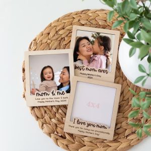 Personalized Mothers Day Lasercut Keepsake Gift Customised Gifts Photo Frame Reward Jar