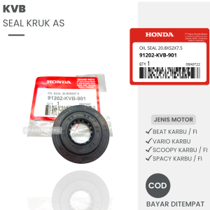 (KVB) SEAL KRUK AS HONDA BEAT KARBU BEAT FI VARIO KARBU SCOOPY KARBU SCOOPY FI SPACY KARBU/ FI