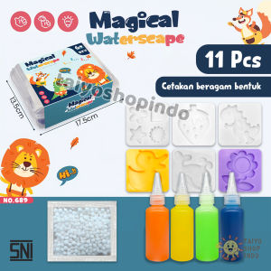 TAIYO Magical Waterscape DIY Water Jelly Color Soap Magic Warna Jeli Kreatif Edukasi Mainan Anak