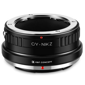 K&F CONCEPT Lens Adapter Ring Manual Contax/Yashica to Canon/Fuji/Sony High Precision Adapter