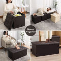 sofa Storage box/kursi box penyimpanan/dapat dilipat kursi organizer/Kotak Penyimpanan Serbaguna. 