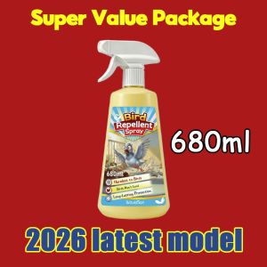 【No Birds within 10000 meters】 BS Bird repellent Pigeon repellent Easily Drives Away Birds.Long lasting effect. repellent spray for window Scare away 驱鸟