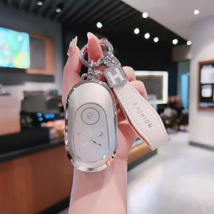 Proton eMAS 5 2025-2026 TPU Remote Key Case Cover with Keychain Cute Full Protection Car Accessories