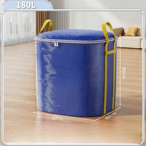 Moving Packaging Bag With Large Capacity Sturdy And Durable Woven Bag Express Delivery Clothes Sorting Box Luggage Bedding Storage Bag