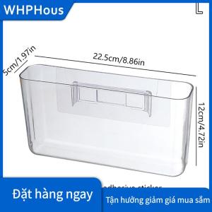 WHPHous Trong Suốt Tường Lưu Trữ Hộp Treo Tường Không Có Cú Đấm Cạnh Giường Kệ Tổ Chức Hộp