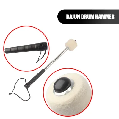Drumstick Wooden Steel Bass Drum Stick for Drum Percussion Instrument Playing and Drum Accessories