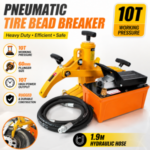 【Local shipping】DEKES 10T Pneumatic tire stripping machine Truck loader Tire pressing machine Portable pneumatic hydraulic