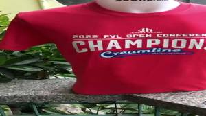 Creamline Cool Smashers Champion 2022 Shirt .C