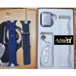 HW68 mini Smartwatch รุ่นใหม่ล่าสุด ขนาด 41 mm.โทรได้ มีเมนูไทย รองรับ ios และแอนดรอย มีรับประกัน ฟรีสาย 3 เส้น