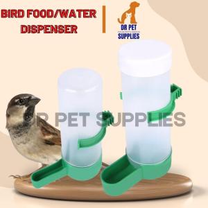 10cm 13cm Bird Water Feeder Dispenser All Stages Automatic Transparent Plastic Pet Accessories