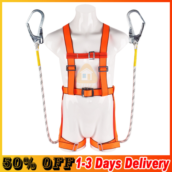 Original fast delivery Fall protection safety belt Full body safety ...