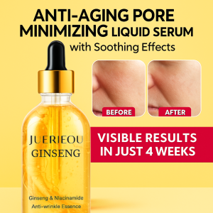 Hyaluronic Acid Anti Wrinkle Serum Ginseng Repair Serum Brightening Anti Aging Serum人参多肽定格精华液