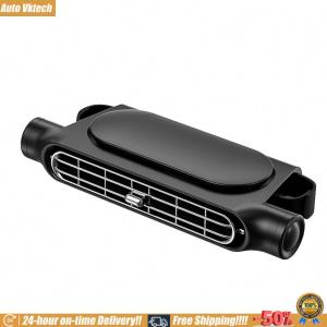[Vktech]USB รถพัดลมระบายความร้อนพัดลมอากาศ 3 ความเร็วในการปรับเบาะนั่งรถระบายความร้อนพัดลม