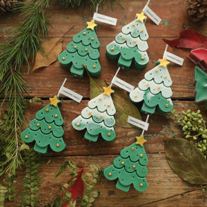 Christmas Aromatherapy Candles Creative Christmas Tree Atmosphere Fragrance Candle Ornament Romantic Christmas Companion Gift圣诞节香薰蜡烛创意圣诞树氛围感香氛蜡烛摆件浪漫圣诞伴手礼物