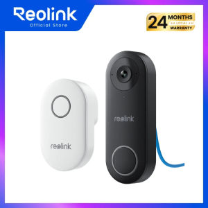 Reolink Video Doorbell Camera Wired/Battery/PoE 2K Outdoor Security 4:3 Wide Angle View Smart Human/Vehicle/Package Detection 2-Way Talk Local Storage No Subscription