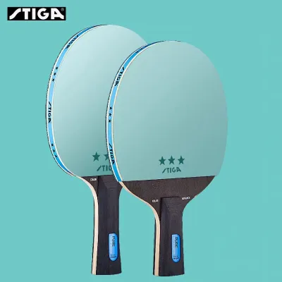STIGA Table Tennis Rackets PURE Series Professional Grade Single Racket Set With Five Layers Of Pure Wood And High Elasticity Penholding Handshake PaddleFast shipping