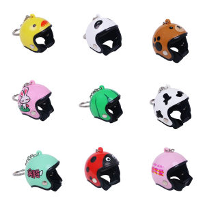 Thin Animal Motorbike Keychain Decorative Addition For Backpacks Quick Identification Plan