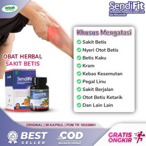 Obat Sakit Betis Pegal Linu Kram Kebas Kesemutan NyeriOtot Betis Ketarik Cedera SendiFit Herbal Asli