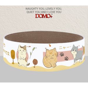 Cat Scratch Board Pie Shape Cat Scratching Pad Large Size