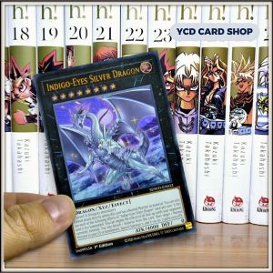 [YCDcardgame] Thẻ bài yugioh chính hãng Indigo-Eyes Silver Dragon – Ultra Rare